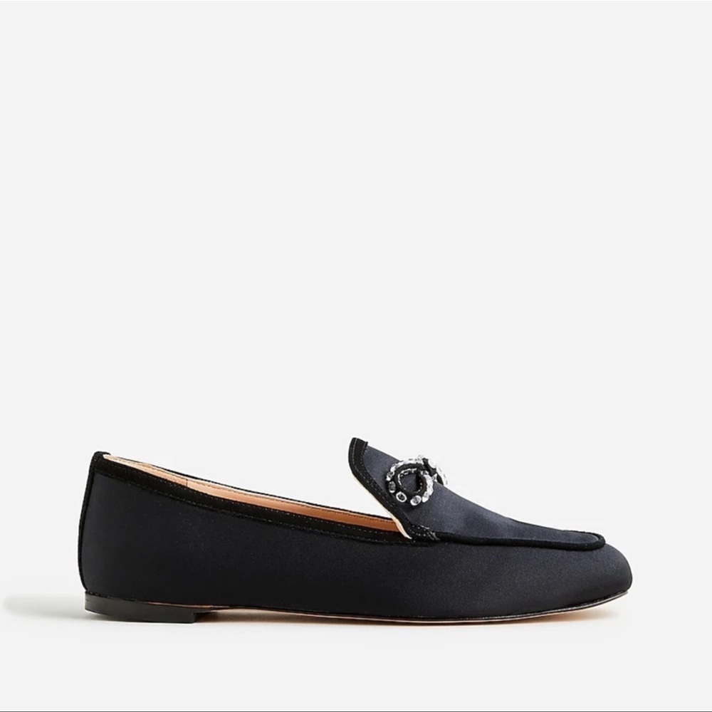 J. CREW Marie bow loafers in satin Size 8.5 New - Picture 15 of 16